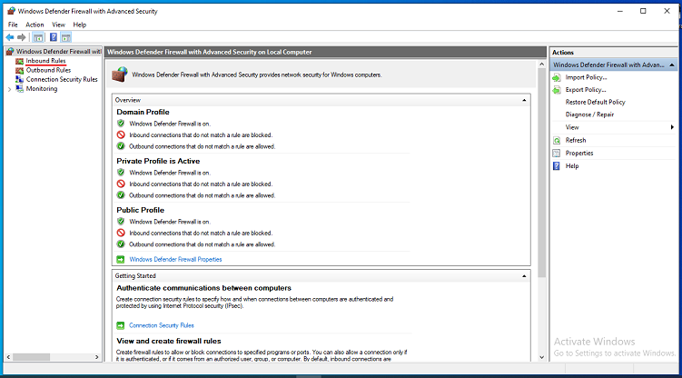 Access Website Hosted In IIS On LAN